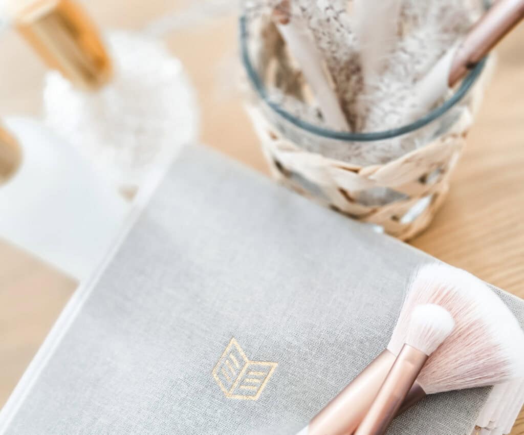 Bible with beauty tools