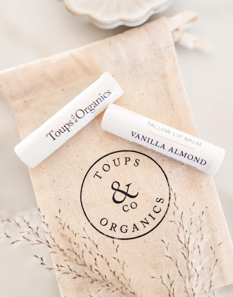 Toups & Co. Organics Vanilla Almond Lip Balm