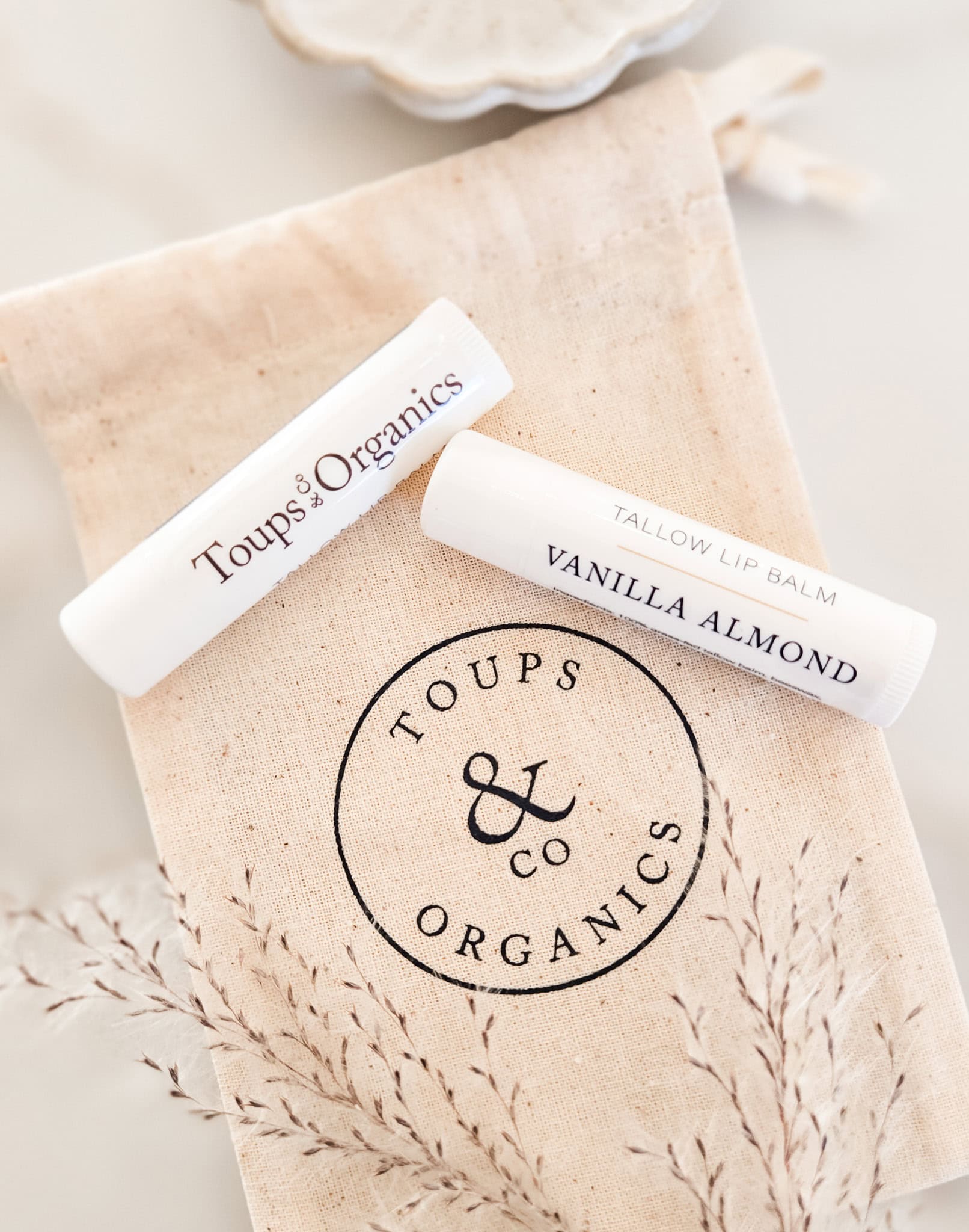 Toups & Co. Organics Vanilla Almond Lip Balm