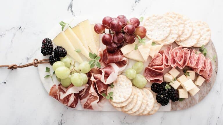 healthy food charcuterie board