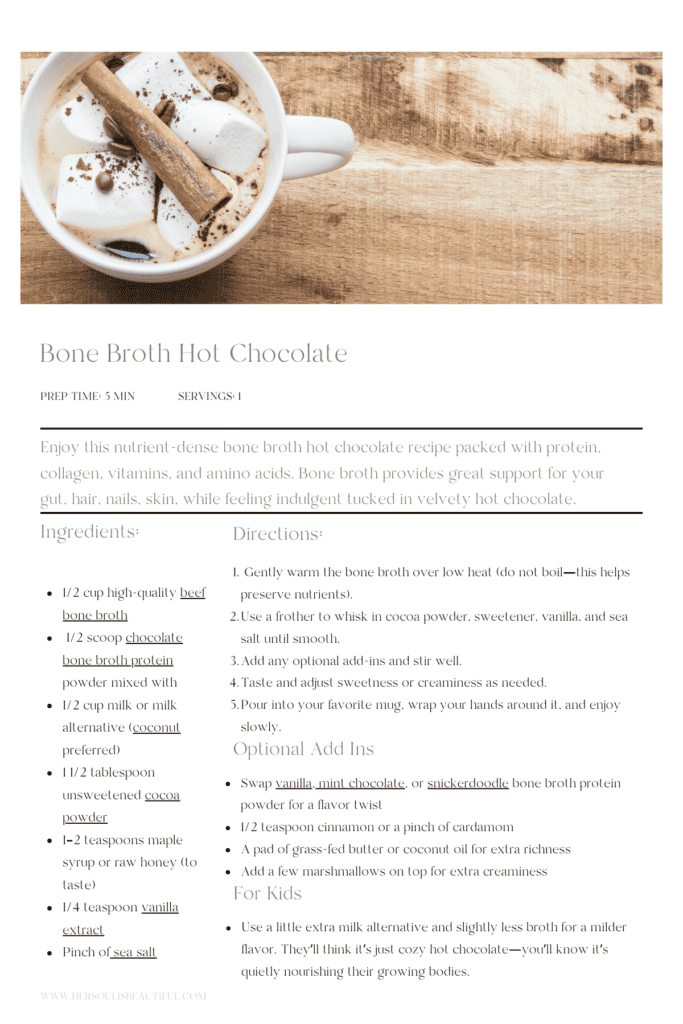 HSIB Bone Broth Hot Chocolate
