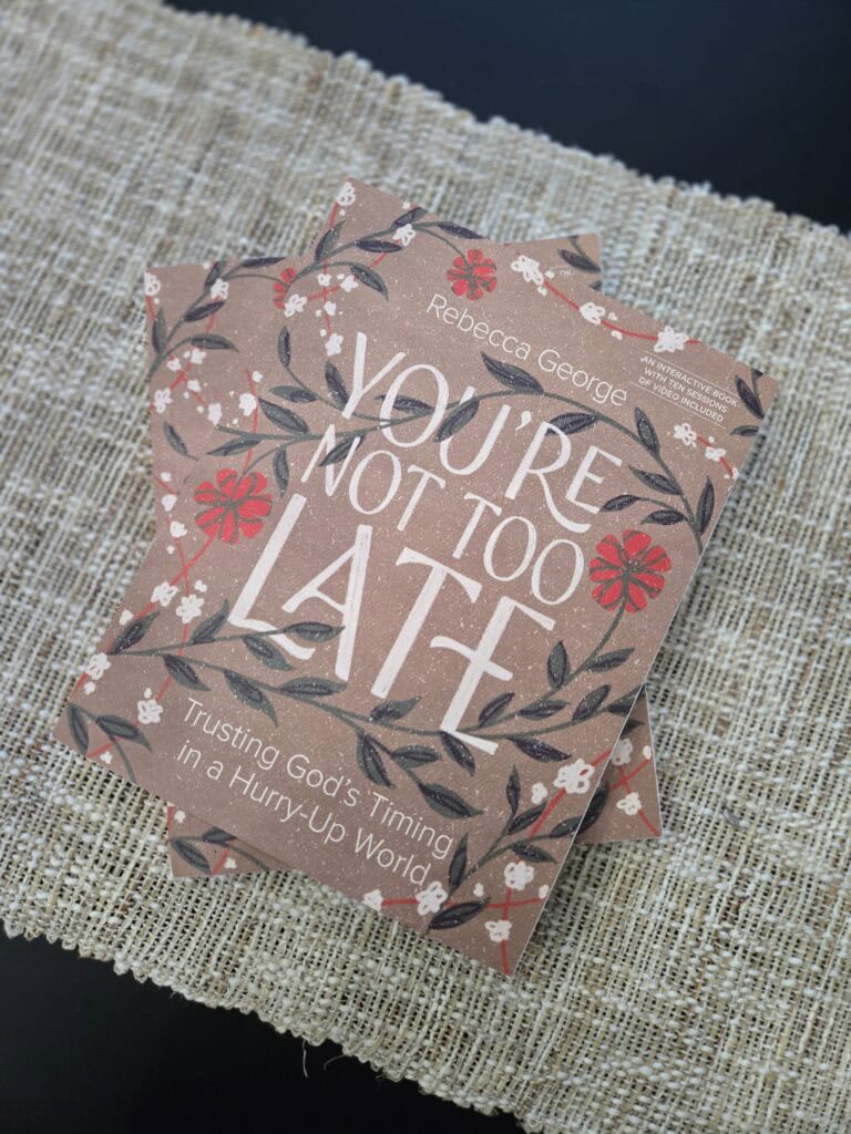 You're Not Too Late Book